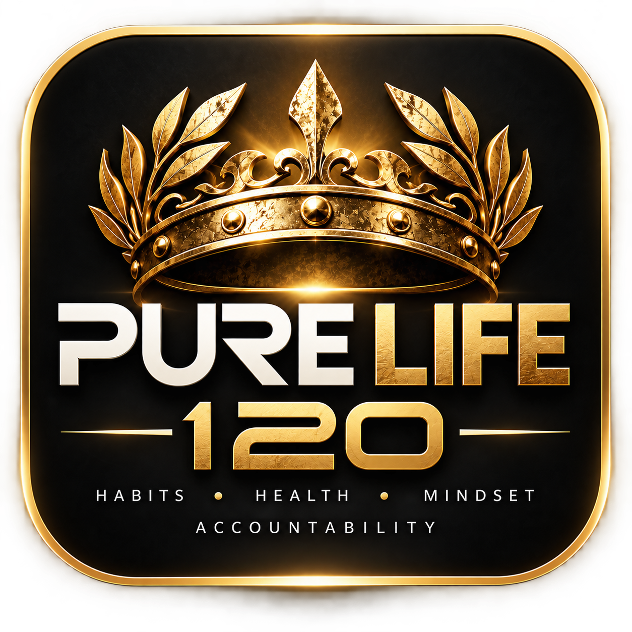 Pure Life Mindset Coaching Elite 120 crest
